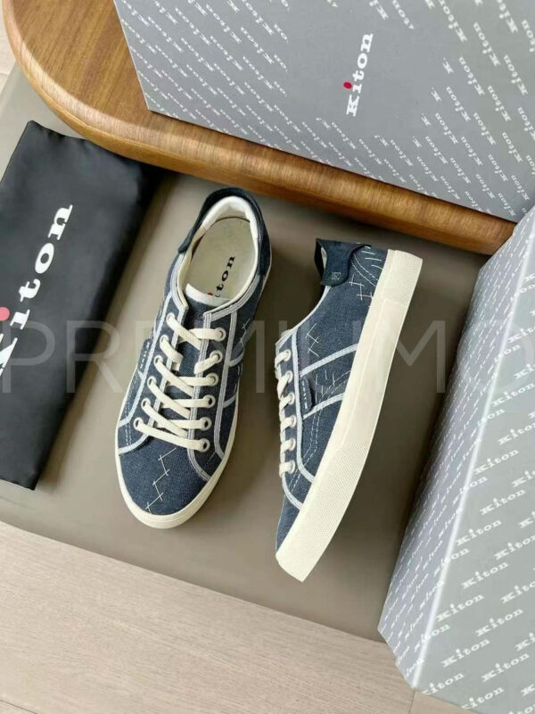 Kiton модные кеды летние PR109857 2