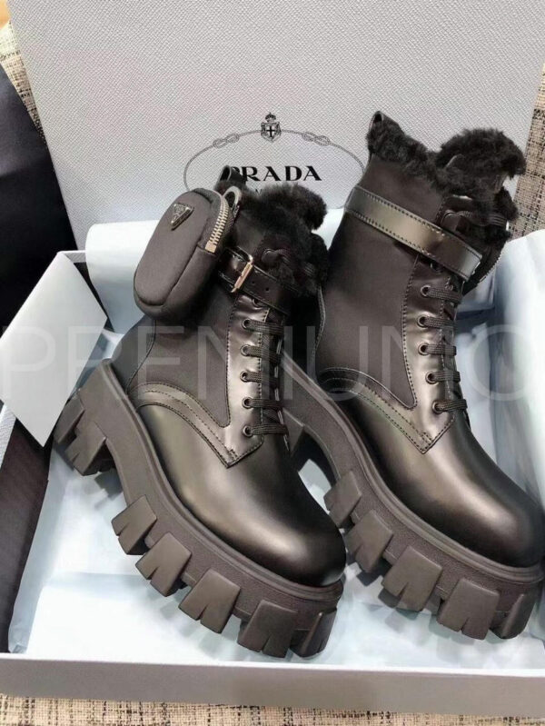 Prada Monolith ботинки PR707242 4
