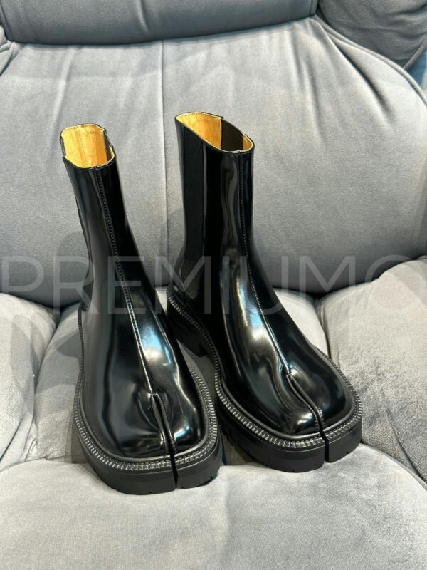 Maison Margiela ботинки черные кожаные PR753871 4
