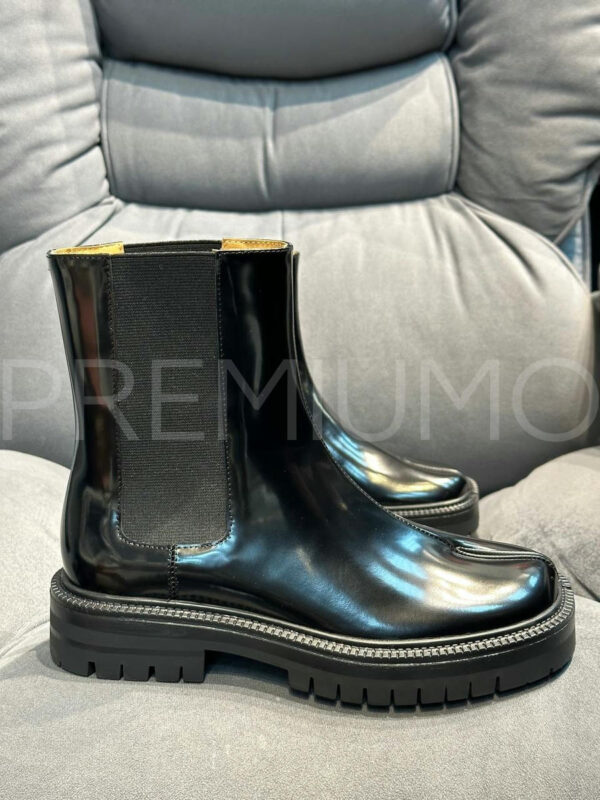Maison Margiela ботинки черные кожаные PR753871