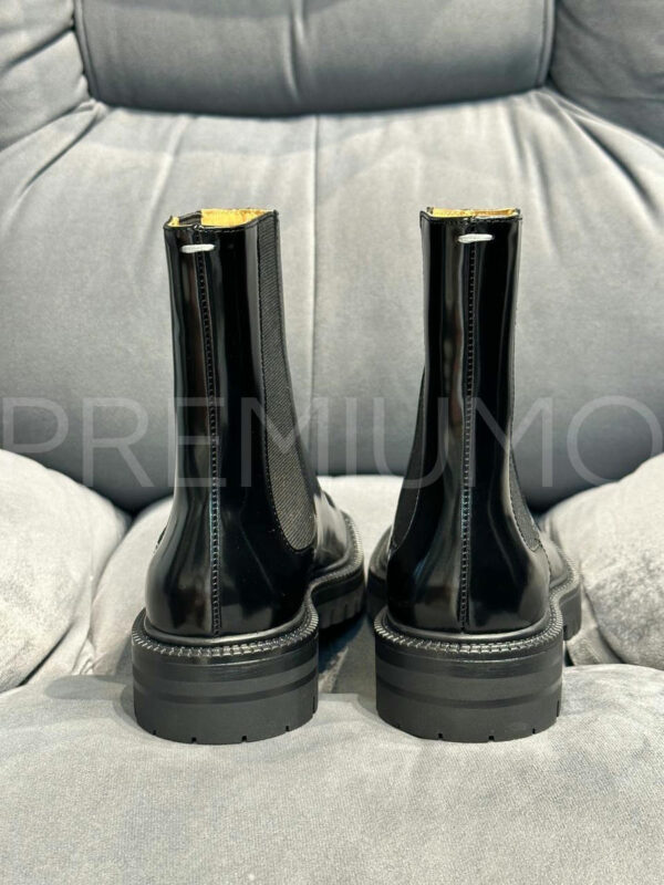 Maison Margiela ботинки черные кожаные PR753871 5