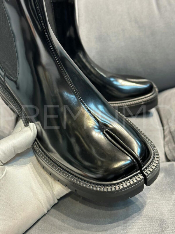 Maison Margiela ботинки черные кожаные PR753871 6