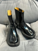 Maison Margiela ботинки черные кожаные PR753871 9