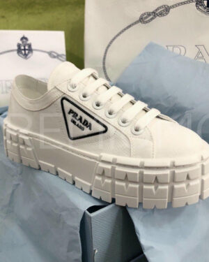 Prada Double Wheel Re-Nylon gabardine кеды PR806271