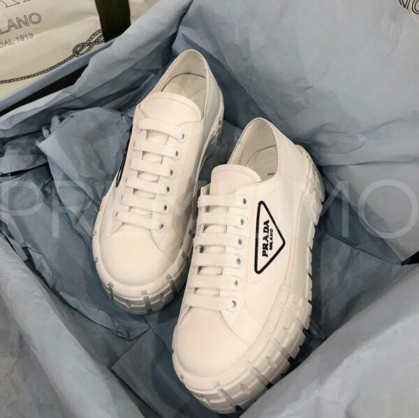 Prada Double Wheel Re-Nylon gabardine кеды PR806271 7