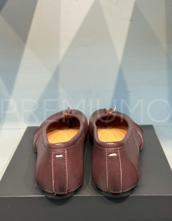 Maison Margiela коричневые балетки PR387392 4
