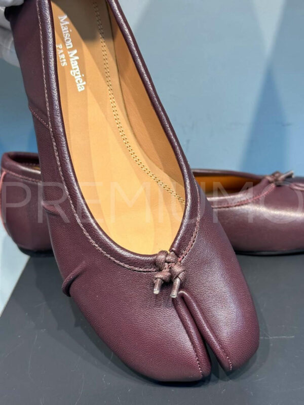 Maison Margiela коричневые балетки PR387392 5