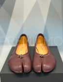 Maison Margiela коричневые балетки PR387392 9