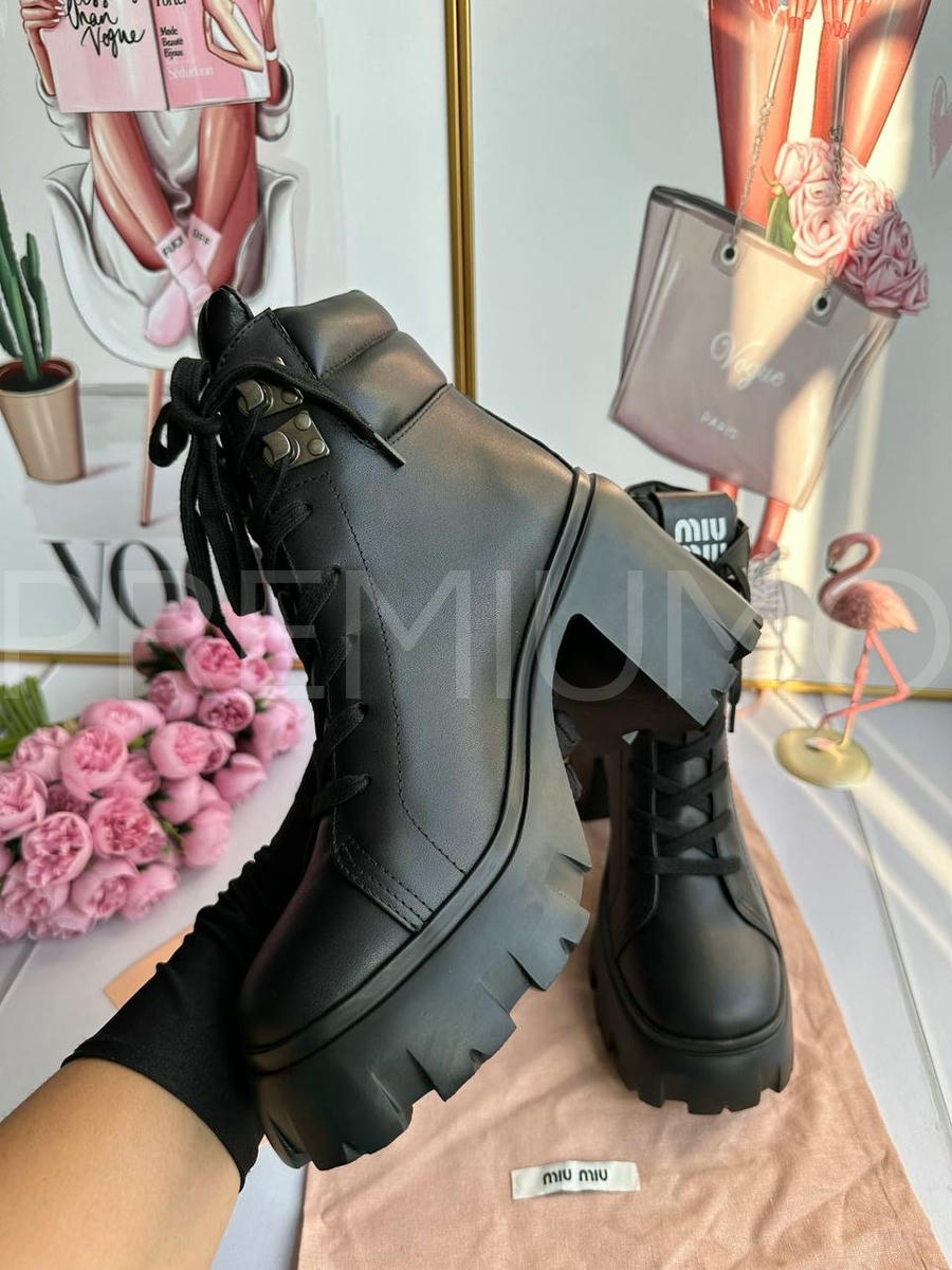 Miu Miu ботинки PR309019 15 Miu Miu ботинки PR309019 15