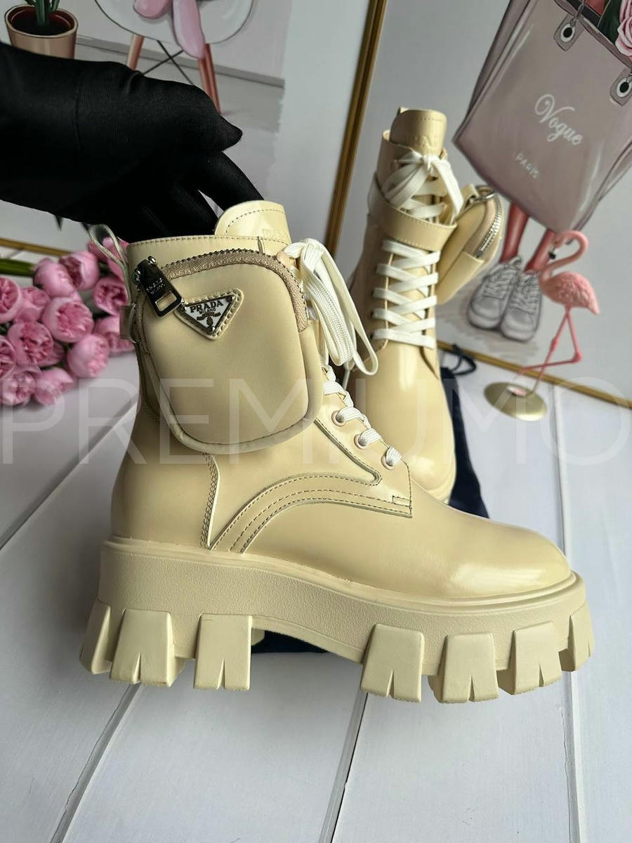 Prada Monolith ботинки PR831044 Prada Monolith ботинки PR831044