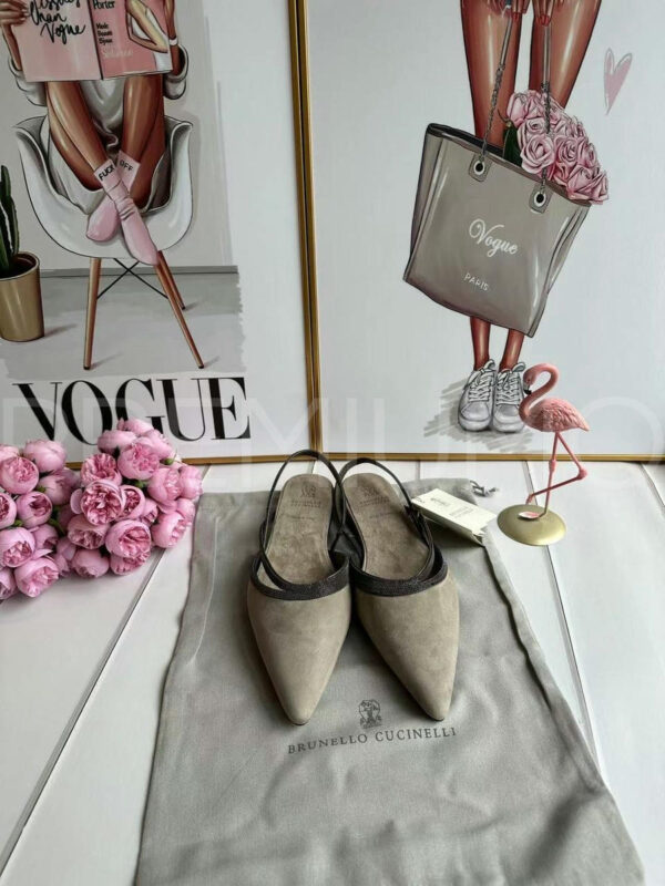 Brunello Cucinelli балетки PR141328 2