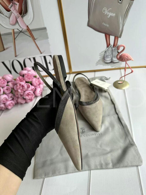 Brunello Cucinelli балетки PR141328 4