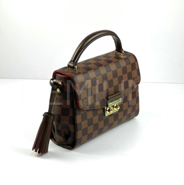 Louis Vuitton Damier Ebene Canvas Croisette сумка PR982734 2