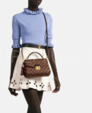 Louis Vuitton Damier Ebene Canvas Croisette сумка PR982734 48