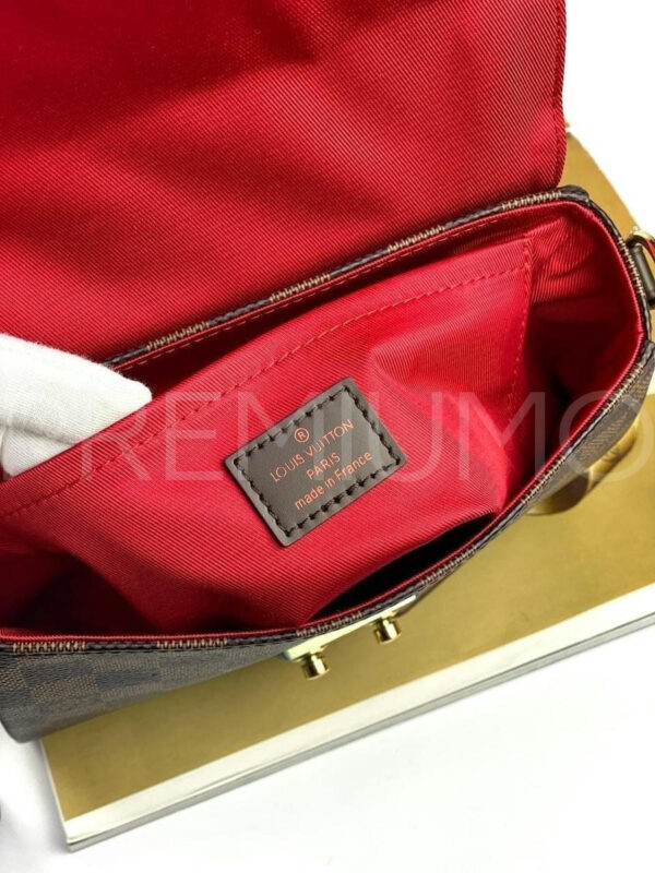 Louis Vuitton Damier Ebene Canvas Croisette сумка PR982734 6