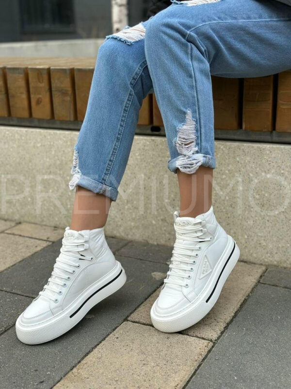 Prada кеды PR387176 3