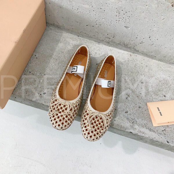 Miu Miu балетки PR957547 4