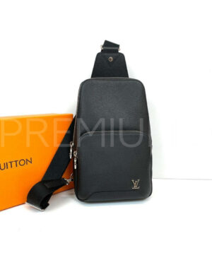 Louis Vuitton Avenue Sling из кожи Taigа рюкзак PR463582