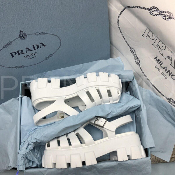 Prada Monolith босоножки PR180198 9