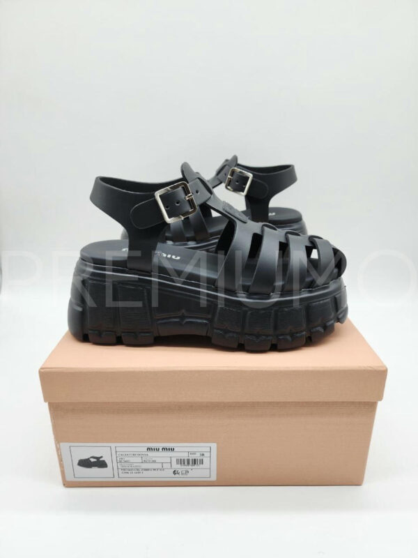 Miu Miu босоножки PR818196 4