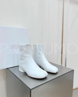 Maison Margiela ботильоны белые осенние PR303261