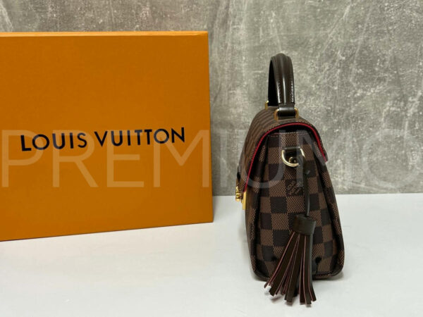Louis Vuitton Damier Ebene Canvas Croisette сумка PR982734 19