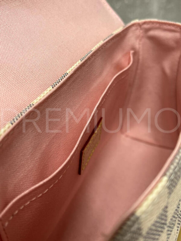 Louis Vuitton Damier Ebene Canvas Croisette сумка PR490487 15