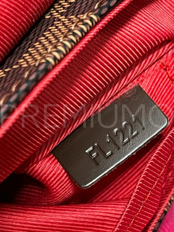 Louis Vuitton Damier Ebene Canvas Croisette сумка PR982734 23
