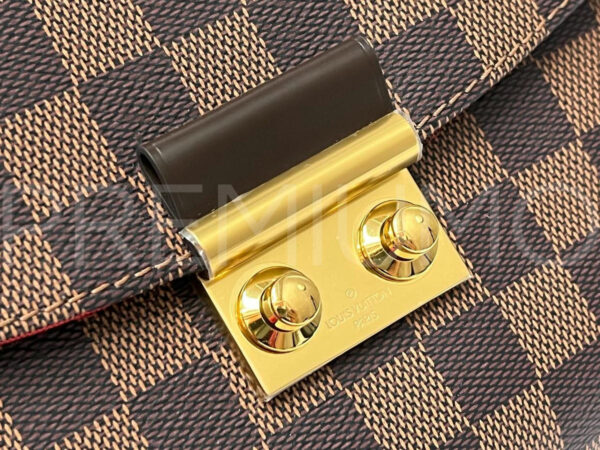 Louis Vuitton Damier Ebene Canvas Croisette сумка PR982734 21