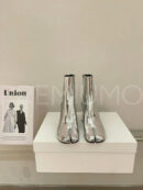 Maison Margiela ботильоны серебристые дизайнерские PR277725 16