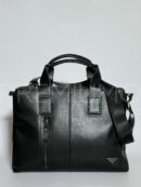 Prada портфель кожаный черный PR263221 6