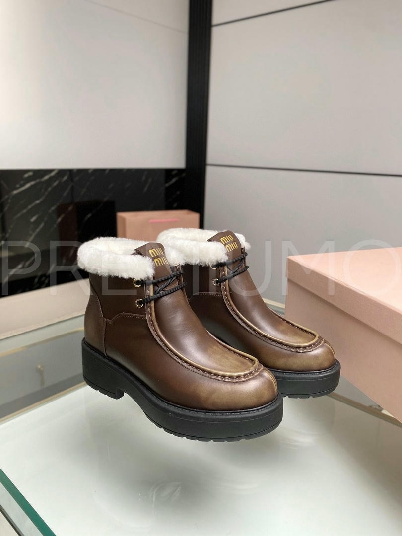 Miu Miu ботинки PR609170 Miu Miu ботинки PR609170