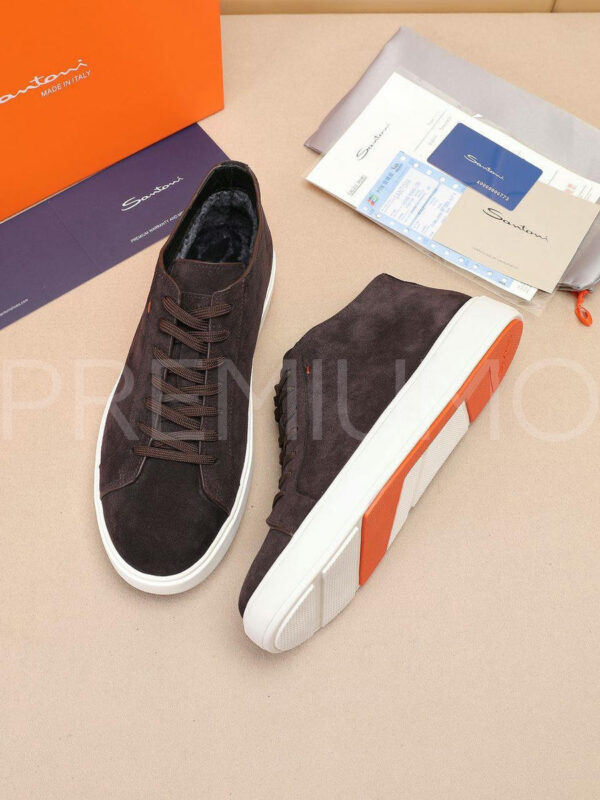 Santoni кроссовки PR194976 4