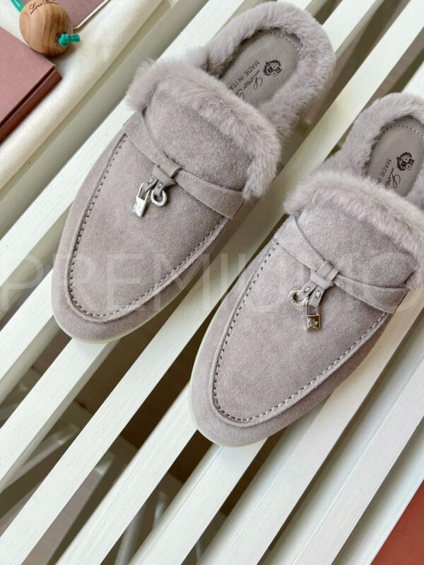 Loro Piana Babouche Charms Walk мюли PR754414 4