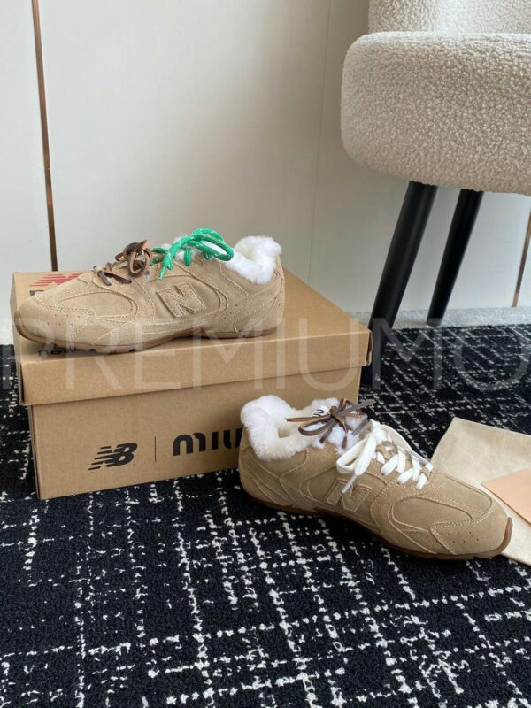 Miu Miu & New Balance кроссовки PR260913 4