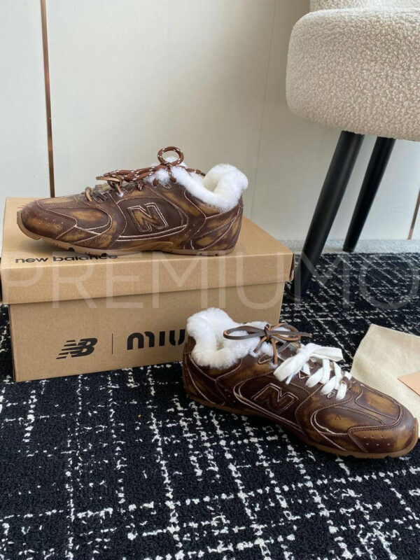 Miu Miu & New Balance кроссовки PR291947 4