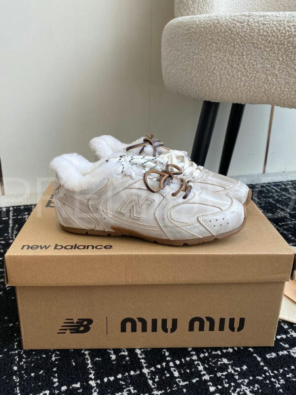 Miu Miu & New Balance кроссовки PR843598 3
