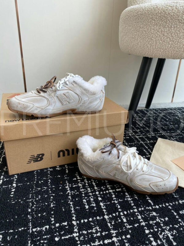 Miu Miu & New Balance кроссовки PR843598 4