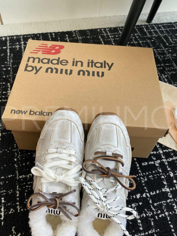 Miu Miu & New Balance кроссовки PR843598 5