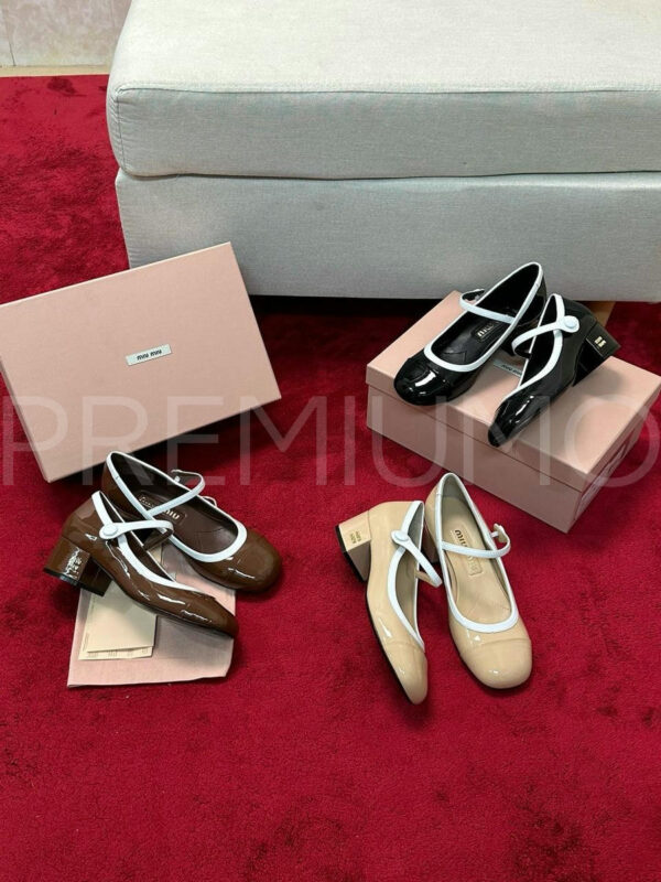 Miu Miu туфли PR694468 10
