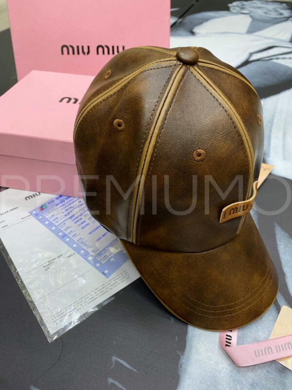 Miu Miu бейсболка PR396921 6