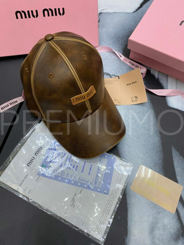 Miu Miu бейсболка PR396921 2