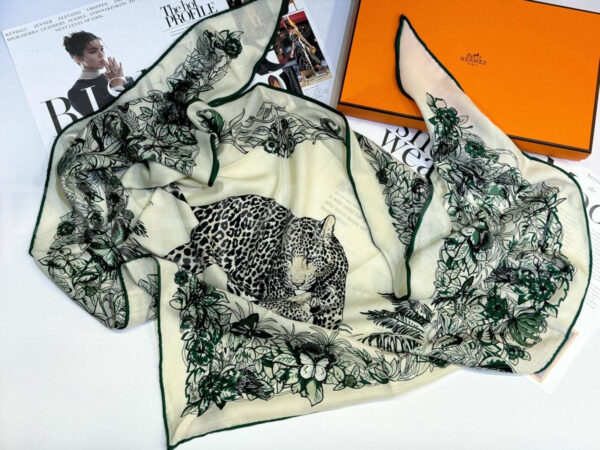 Hermes платок шаль PR355541 3