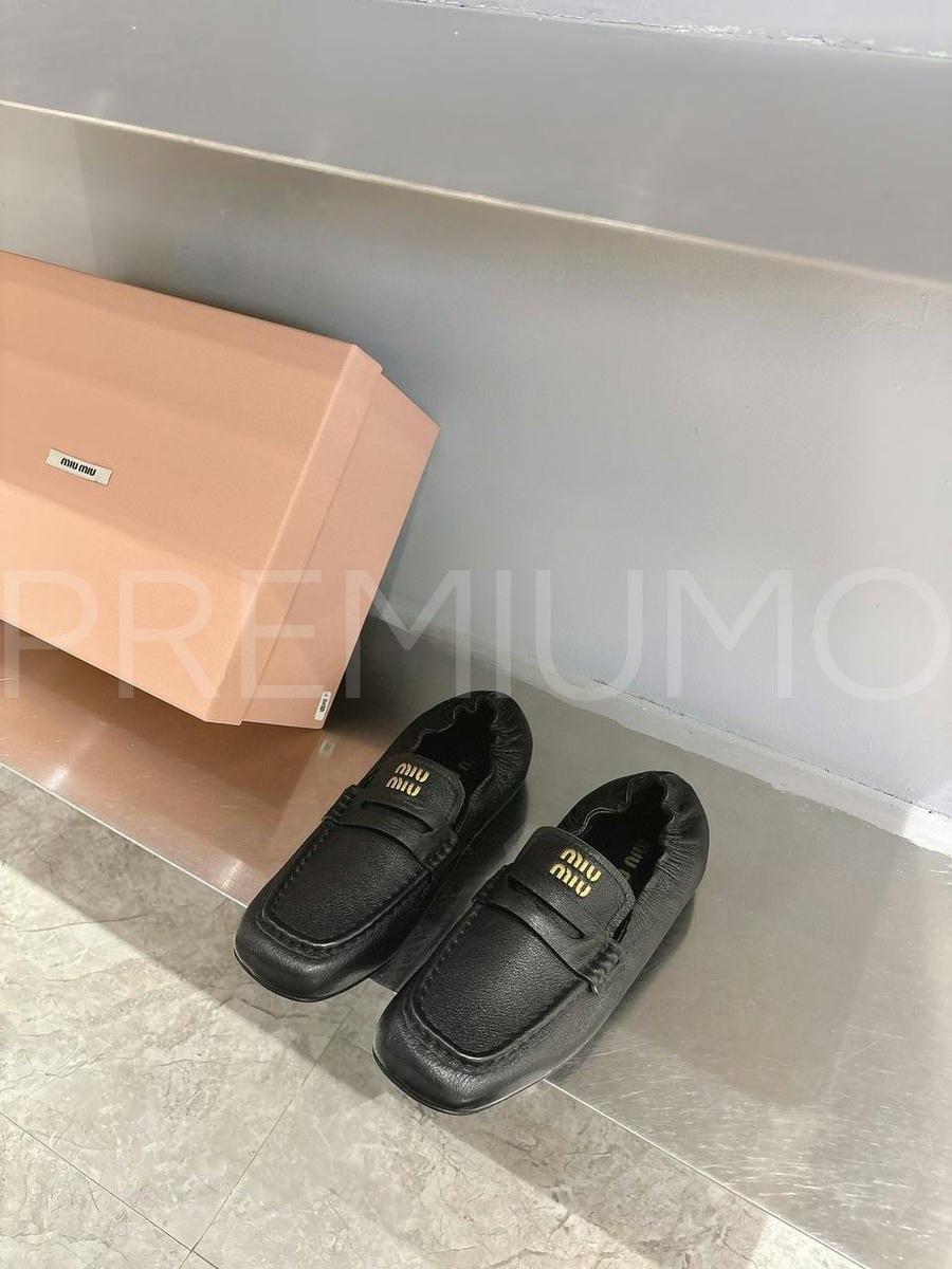 Miu Miu лоферы PR121847 3 Miu Miu лоферы PR121847 3