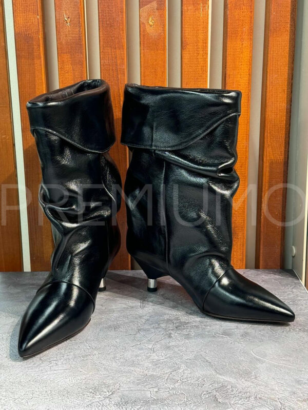 Isabel Marant кожаные эксклюзивные сапоги PR385417 4