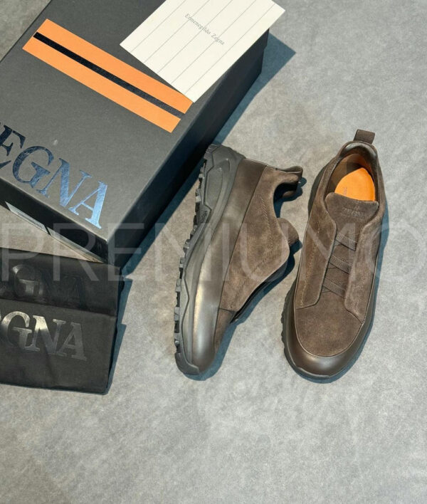 Ermenegildo Zegna Triple Stitch ™ Monte кроссовки PR488052 2