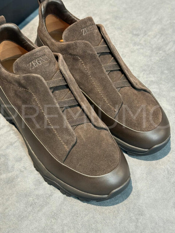 Ermenegildo Zegna Triple Stitch ™ Monte кроссовки PR488052 4