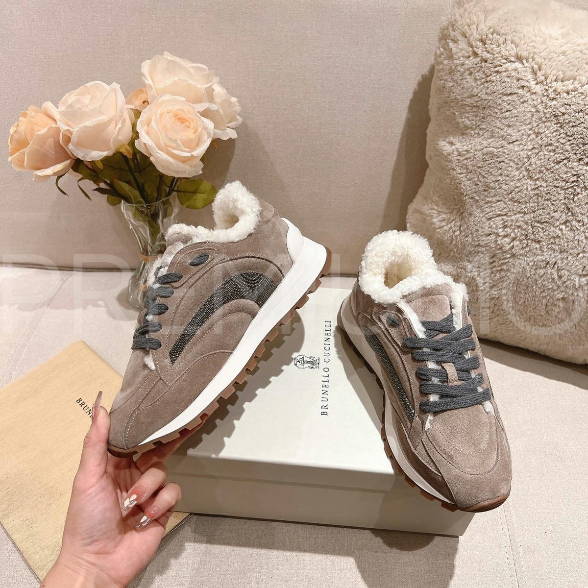 Brunello Cucinelli кроссовки PR286861 4 Brunello Cucinelli кроссовки PR286861 4