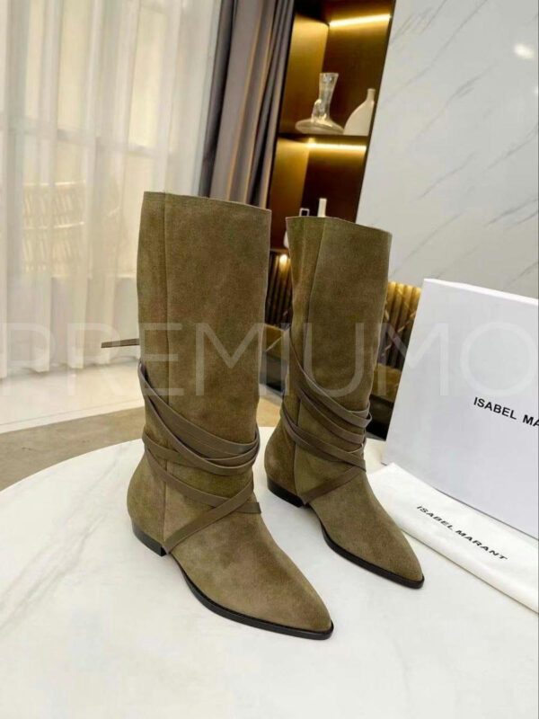 Isabel Marant сапоги замшевые PR186472
