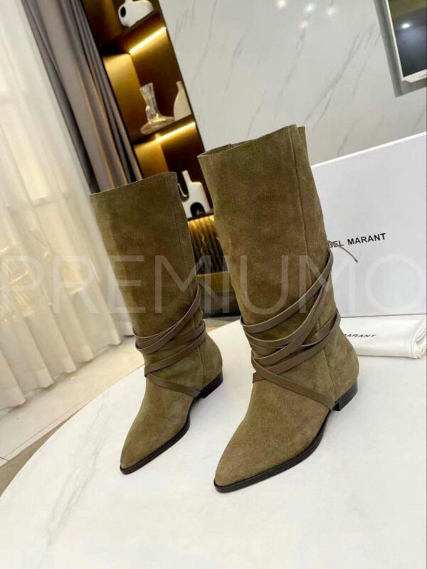 Isabel Marant сапоги замшевые PR186472 2